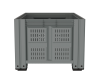 Большой контейнер 1200x1000x760 мм iBOX c перфорированными стенками и дном, на ножках